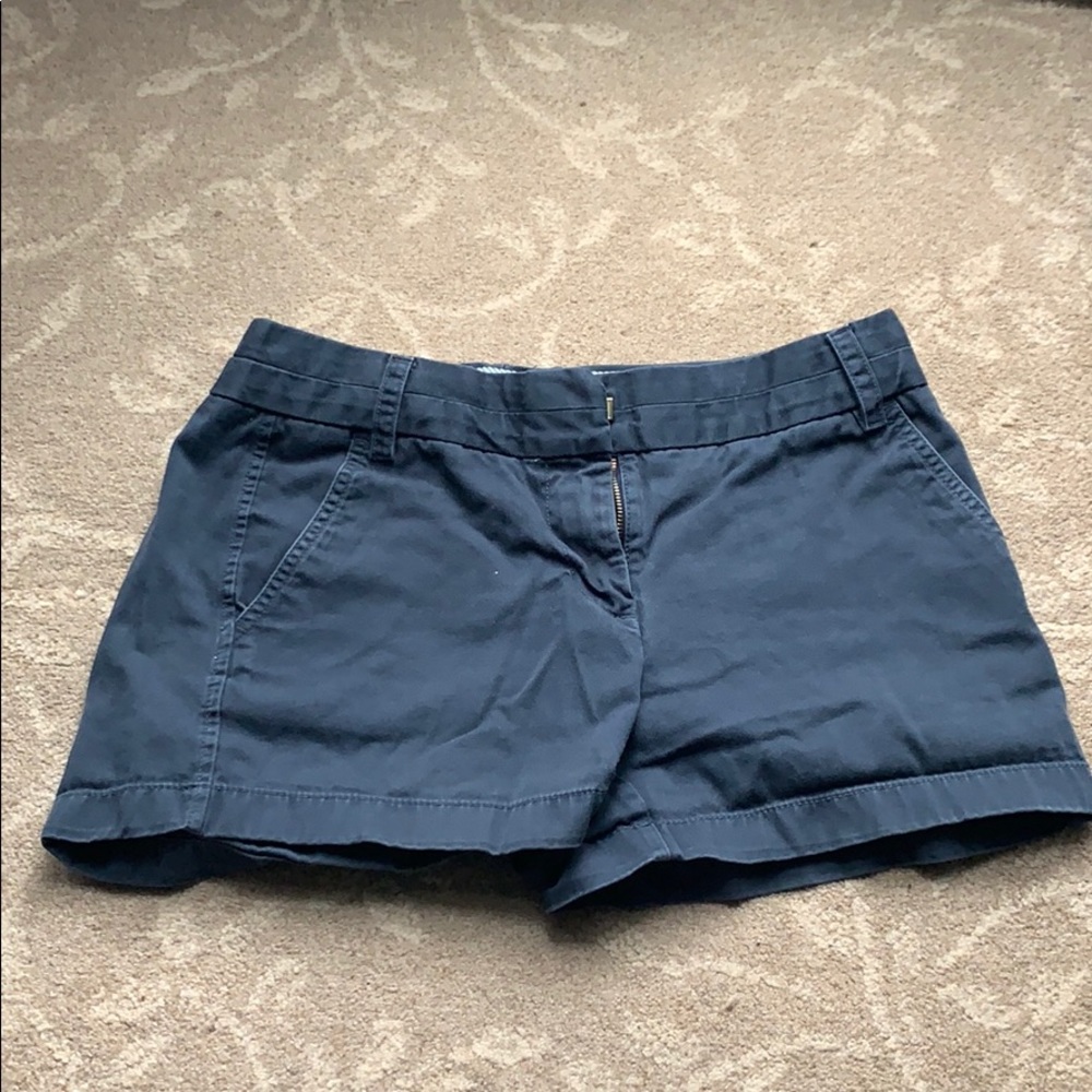 Dark blue I crew shorts